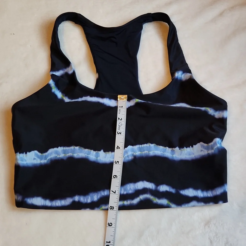 The Upside Navy Blue Activewear, Workout, yoga gym women's sports bra, Size 8